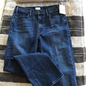 NWT mother straight left jeans. Size 31